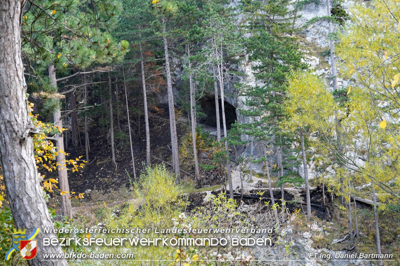 20211027 KHD Einsatz Waldbrand Hirschwang an der Rax Bezirk Neunkirchen  Foto: Ing. Daniel Bartmann