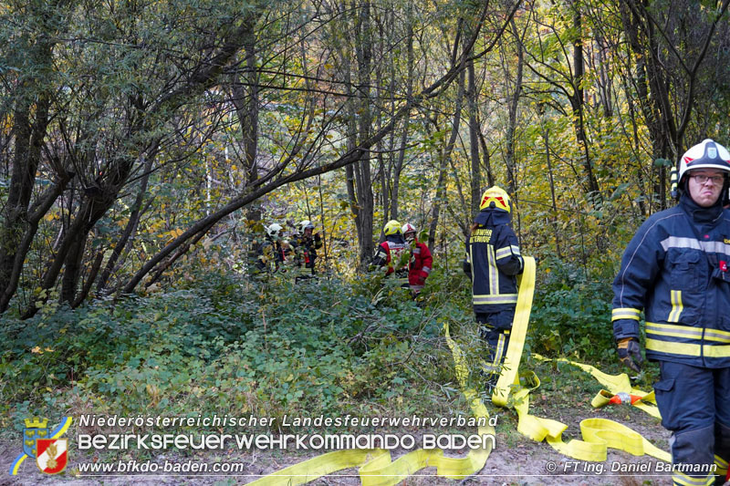 20211027 KHD Einsatz Waldbrand Hirschwang an der Rax Bezirk Neunkirchen  Foto: Ing. Daniel Bartmann