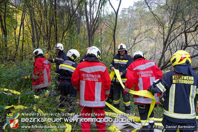 20211027 KHD Einsatz Waldbrand Hirschwang an der Rax Bezirk Neunkirchen  Foto: Ing. Daniel Bartmann