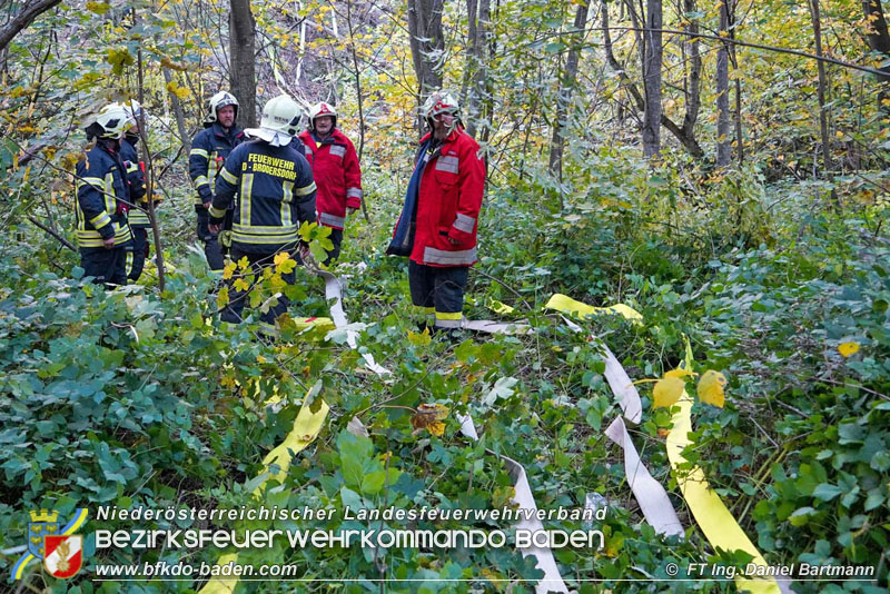 20211027 KHD Einsatz Waldbrand Hirschwang an der Rax Bezirk Neunkirchen  Foto: Ing. Daniel Bartmann