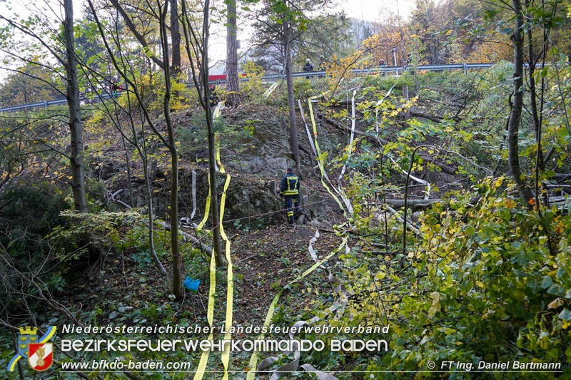 20211027 KHD Einsatz Waldbrand Hirschwang an der Rax Bezirk Neunkirchen  Foto: Ing. Daniel Bartmann