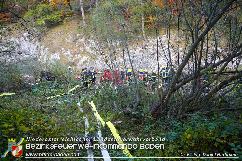 20211027 KHD Einsatz Waldbrand Hirschwang an der Rax Bezirk Neunkirchen  Foto: Ing. Daniel Bartmann