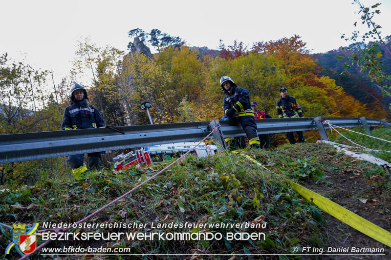 20211027 KHD Einsatz Waldbrand Hirschwang an der Rax Bezirk Neunkirchen  Foto: Ing. Daniel Bartmann