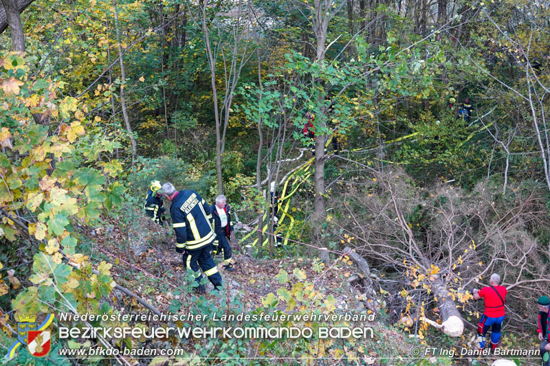 20211027 KHD Einsatz Waldbrand Hirschwang an der Rax Bezirk Neunkirchen  Foto: Ing. Daniel Bartmann