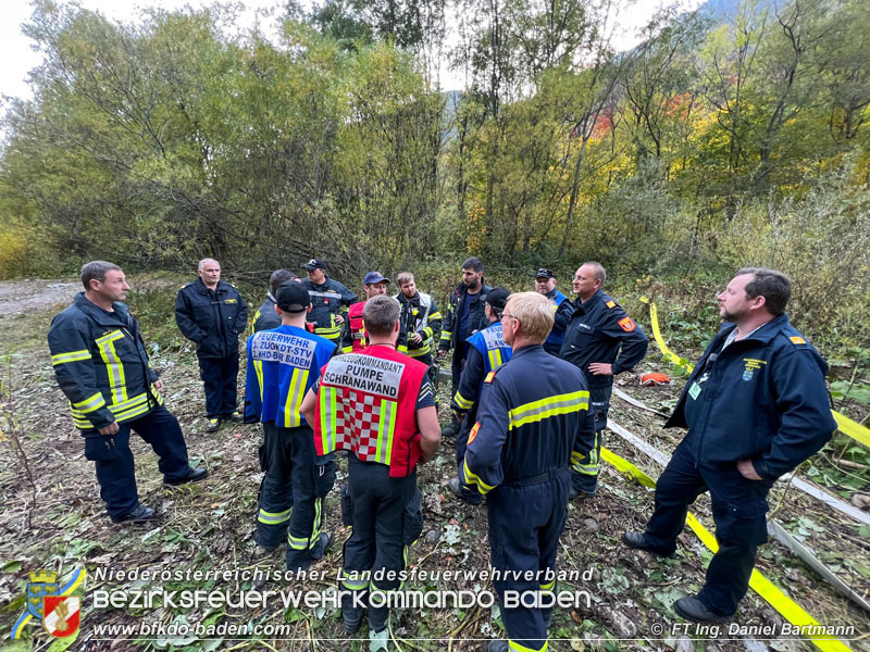 20211027 KHD Einsatz Waldbrand Hirschwang an der Rax Bezirk Neunkirchen  Foto: Ing. Daniel Bartmann