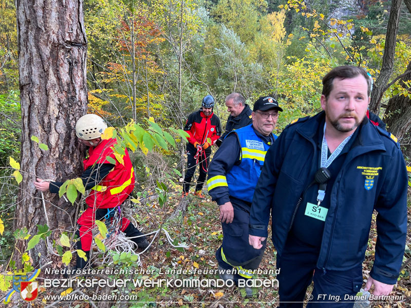 20211027 KHD Einsatz Waldbrand Hirschwang an der Rax Bezirk Neunkirchen  Foto: Ing. Daniel Bartmann