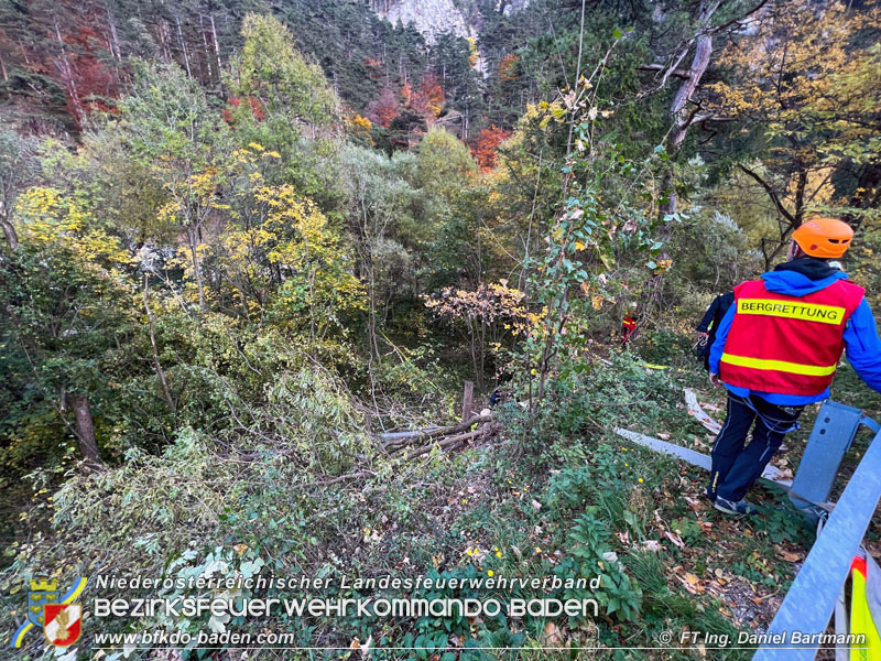 20211027 KHD Einsatz Waldbrand Hirschwang an der Rax Bezirk Neunkirchen  Foto: Ing. Daniel Bartmann