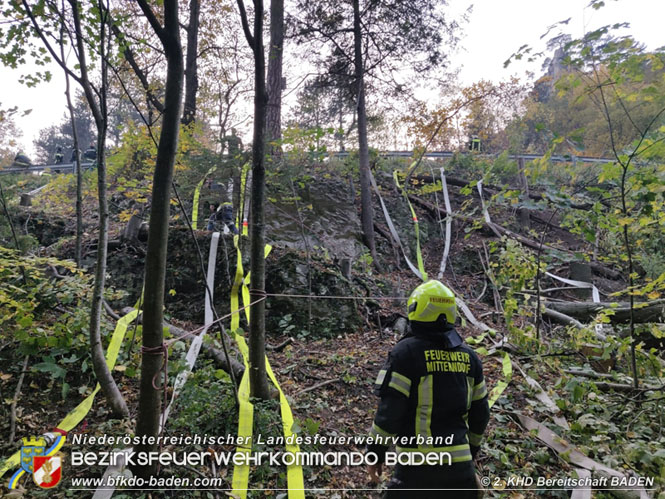 20211027 KHD Einsatz Waldbrand Hirschwang an der Rax Bezirk Neunkirchen  Foto: FF Mitterndorf