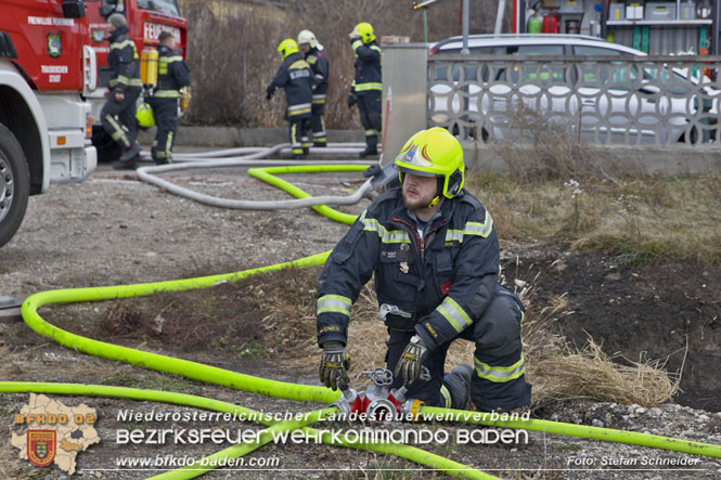 20211227 Wohnhausbrand in Traiskirchen Ortsteil Möllersdorf Foto: Stefan Schneider BFKDO Baden