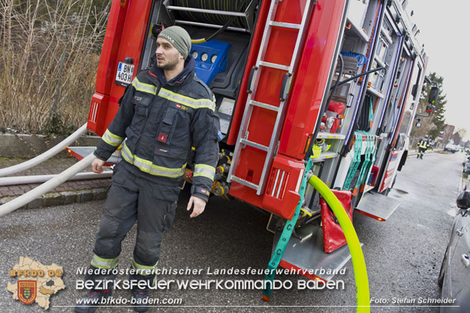 20211227 Wohnhausbrand in Traiskirchen Ortsteil Möllersdorf Foto: Stefan Schneider BFKDO Baden