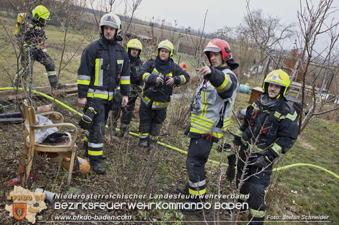 20211227 Wohnhausbrand in Traiskirchen Ortsteil Möllersdorf  Foto: Stefan Schneider BFKDO Baden