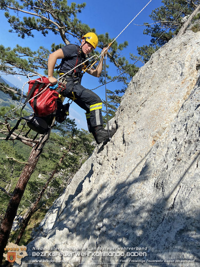 20220816 Waldbrand "Steinwand" Furth a.d.Triesting  Foto: Georg Mrvka Freiwillige Feuerwehr Baden Weikersdorf