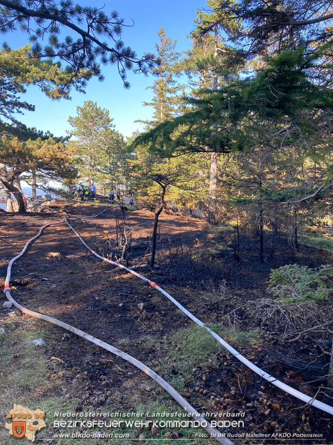 20220816 Waldbrand "Steinwand" Furth a.d.Triesting  Foto: DI Rudolf Hafellner AFKDO Pottenstein