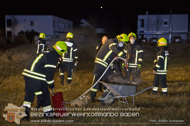 20211231 Flurbrand in Baden Ortsteil Leesdorf  Foto: Stefan Schneider BFKDO BADEN