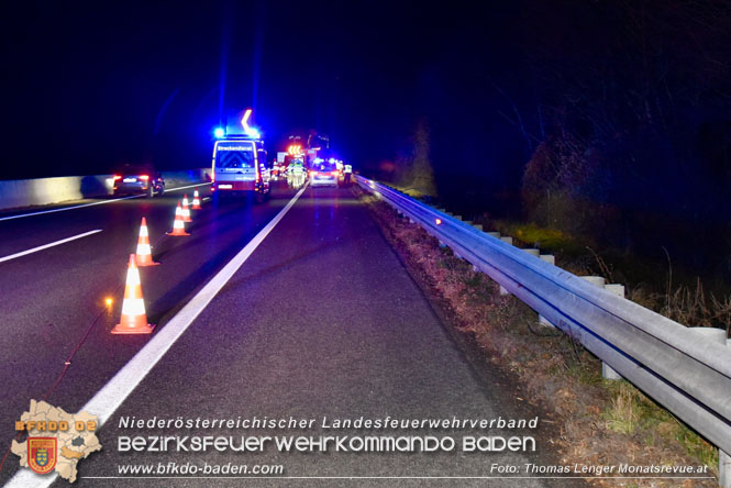 20220109 Verkehrsunfall auf der A3 bei Ebreichsdorf Foto: Thomas Lenger Monatsrevue.at 20220109 Verkehrsunfall auf der A3 bei Ebreichsdorf Foto: Thomas Lenger Monatsrevue.at
