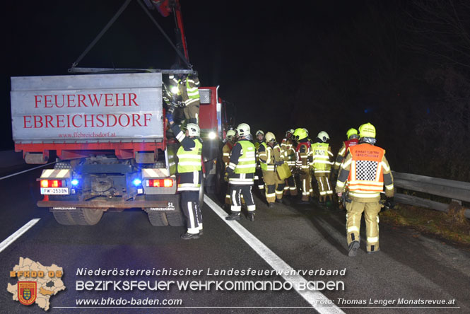 20220109 Verkehrsunfall auf der A3 bei Ebreichsdorf Foto: Thomas Lenger Monatsrevue.at 20220109 Verkehrsunfall auf der A3 bei Ebreichsdorf Foto: Thomas Lenger Monatsrevue.at