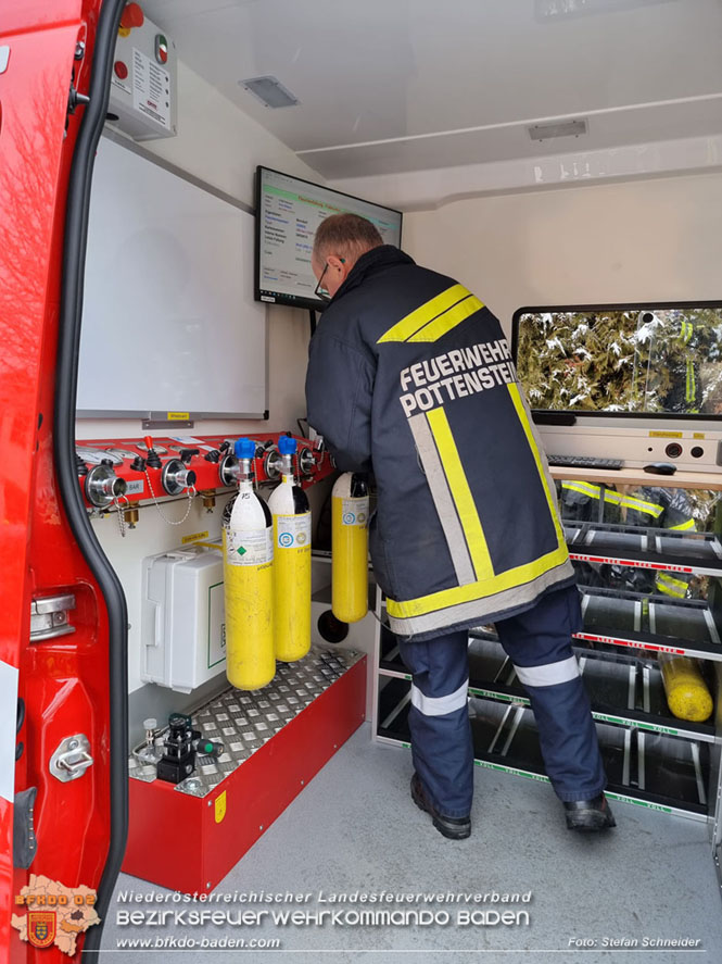 20220124 Wohnhausbrand in Berndorf - 3 Feuerwehren standen im Lscheinsatz   Foto: Stefan Schneider BFK Baden