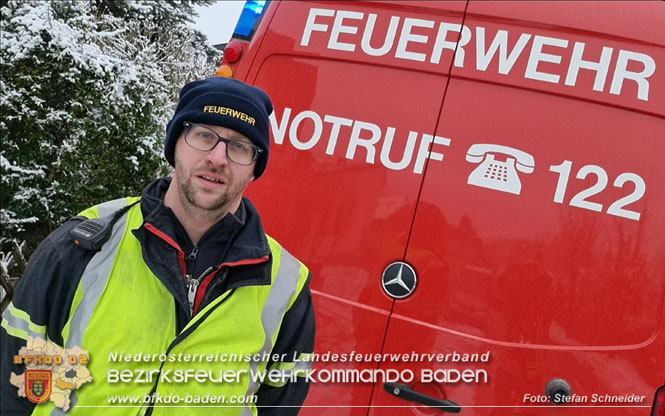 20220124 Wohnhausbrand in Berndorf - 3 Feuerwehren standen im Lscheinsatz   Foto: Stefan Schneider BFK Baden