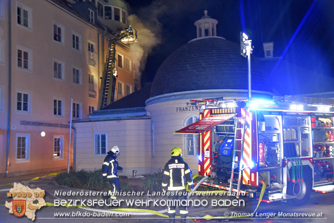 20220213 Brand in einem Badener Seniorenwohnhaus   Foto: Thomas Lenger Monatsreveu.at
