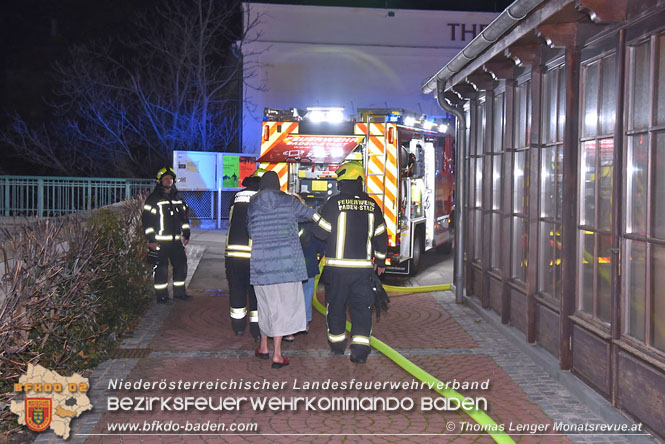 20220213 Brand in einem Badener Seniorenwohnhaus   Foto: Thomas Lenger Monatsreveu.at
