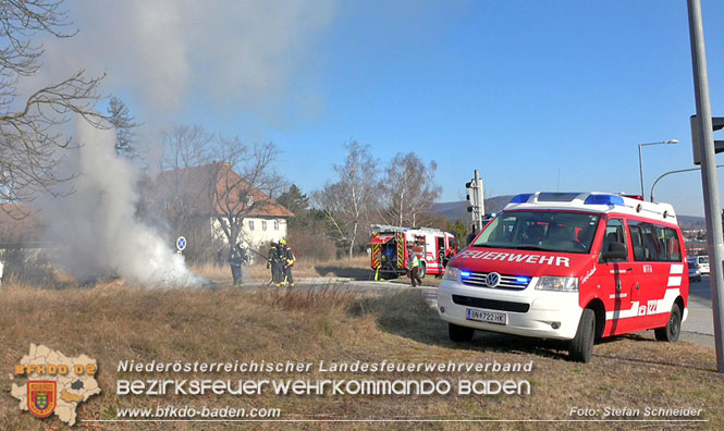 20220301 Sperrmüll geriet in Müllsammelwagen in Brand   Foto: Stefan Schneider BFKDO Baden