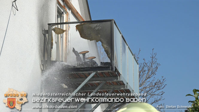 20220325 Alarmierter Wohnhausbrand in Traiskirchen   Foto: Stefan Schneider BFKDO BADEN