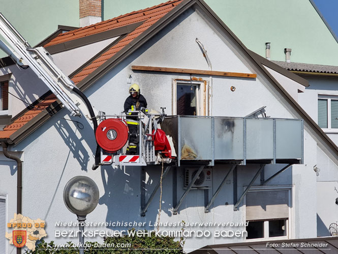 20220325 Alarmierter Wohnhausbrand in Traiskirchen   Foto: Stefan Schneider BFKDO BADEN