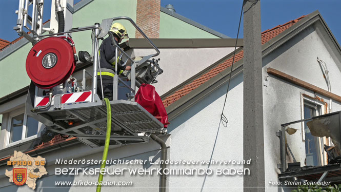 20220325 Alarmierter Wohnhausbrand in Traiskirchen   Foto: Stefan Schneider BFKDO BADEN