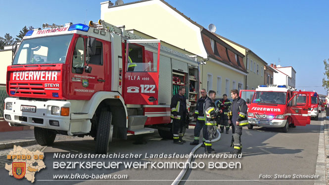 20220325 Alarmierter Wohnhausbrand in Traiskirchen   Foto: Stefan Schneider BFKDO BADEN