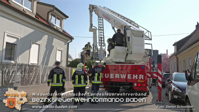 20220325 Alarmierter Wohnhausbrand in Traiskirchen   Foto: Stefan Schneider BFKDO BADEN