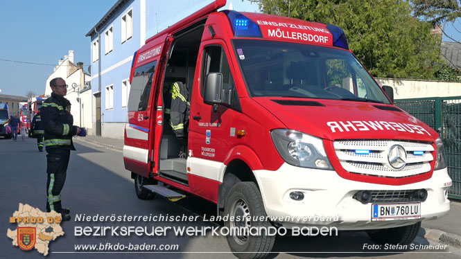 20220325 Alarmierter Wohnhausbrand in Traiskirchen   Foto: Stefan Schneider BFKDO BADEN