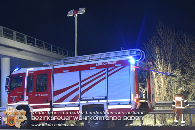 Verkehrsunfall auf der A3 - Lenker verschwunden!