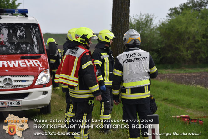 20220507 Verkehrsunfall mit eingeklemmter Person auf der LB16  Foto: Thomas Lenger Monatsrevue.at