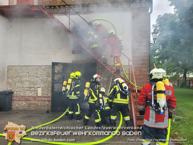 20220607 Brand in einem landwirtschaftlichen Gebude in Landegg/Pottendorf