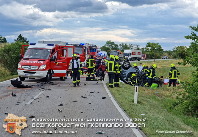 20220712 Folgenschwerer Verkehrsunfall auf der L157 Umfahrung Oeynhausen  Foto: Stefan Schneider