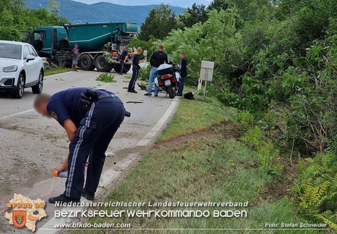 20220712 Folgenschwerer Verkehrsunfall auf der L157 Umfahrung Oeynhausen  Foto: Stefan Schneider