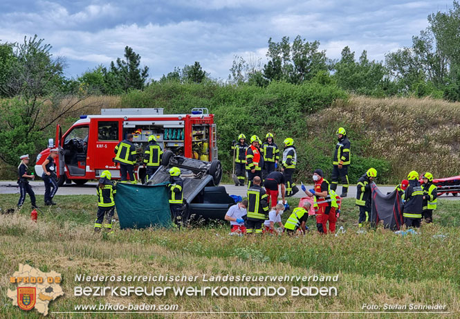 20220712 Folgenschwerer Verkehrsunfall auf der L157 Umfahrung Oeynhausen  Foto: Stefan Schneider