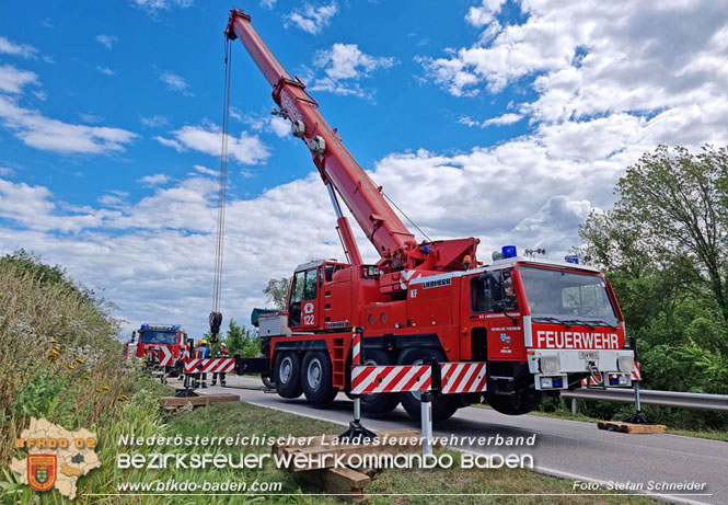 20220712 Folgenschwerer Verkehrsunfall auf der L157 Umfahrung Oeynhausen  Foto: Stefan Schneider