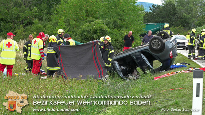 20220712 Folgenschwerer Verkehrsunfall auf der L157 Umfahrung Oeynhausen  Foto: Stefan Schneider