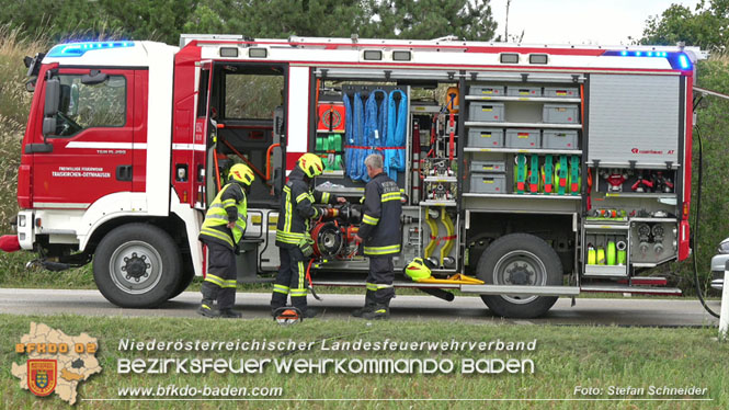 20220712 Folgenschwerer Verkehrsunfall auf der L157 Umfahrung Oeynhausen  Foto: Stefan Schneider