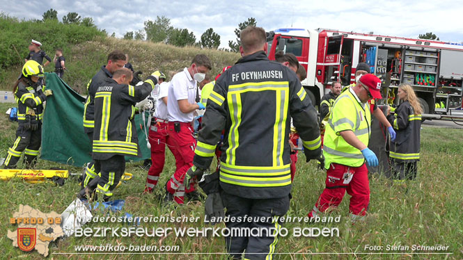 20220712 Folgenschwerer Verkehrsunfall auf der L157 Umfahrung Oeynhausen  Foto: Stefan Schneider