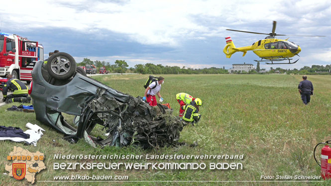 20220712 Folgenschwerer Verkehrsunfall auf der L157 Umfahrung Oeynhausen  Foto: Stefan Schneider