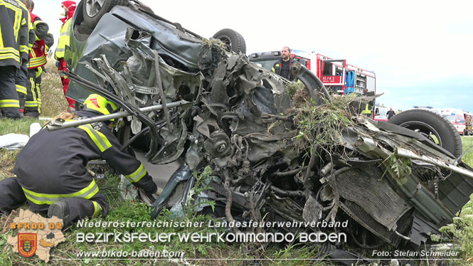 20220712 Folgenschwerer Verkehrsunfall auf der L157 Umfahrung Oeynhausen  Foto: Stefan Schneider