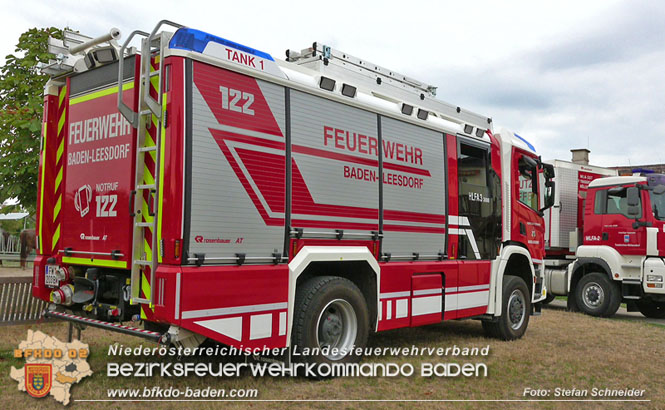 20220802 20220802 Schadstoffeinsatz wegen Gebrechen an Heizl-Tank in Baden Ortsteil Leesdorf  Foto: Stefan Schneider BFK BADEN