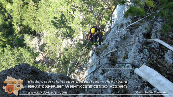 20220816 Waldbrand "Steinwand" Furth a.d.Triesting Foto: Stefan Schneider BFKDO BADEN