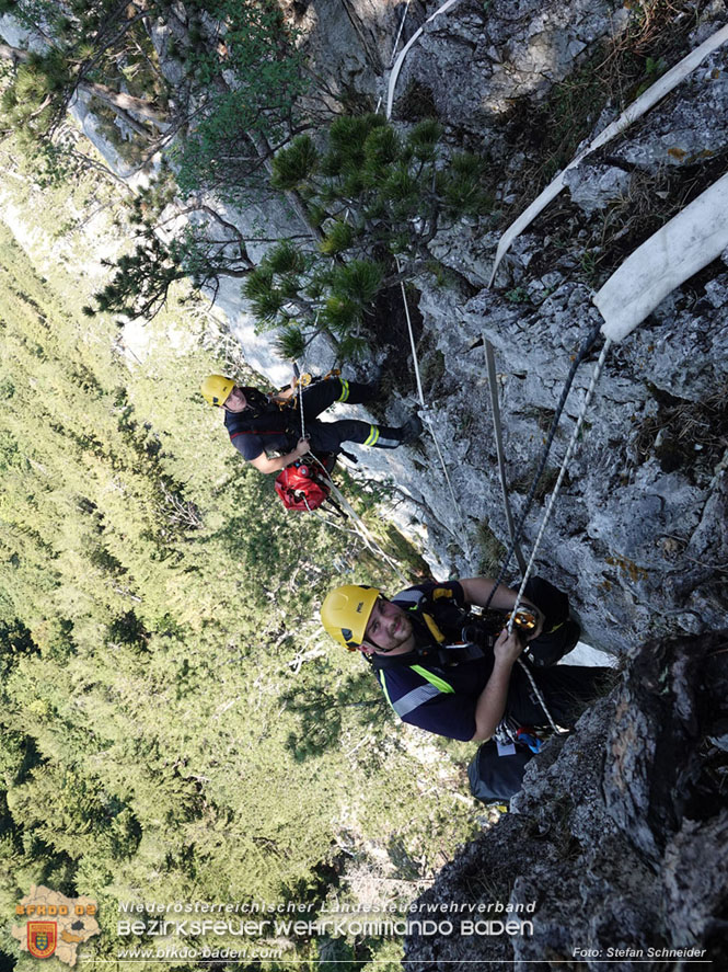 20220816 Waldbrand "Steinwand" Furth a.d.Triesting Foto: Stefan Schneider BFKDO BADEN