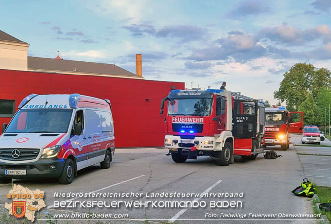 20220817 Zeitkritische Menschenrettung aus Gewässer in Oberwaltersdorf  Foto: Freiwillige Feuerwehr Oberwaltersdorf