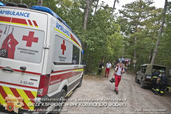 20220820 Alarmstufe 3 bei Waldbrand am Harzberg   Foto: Stefan Schneider BFKDO BADEN