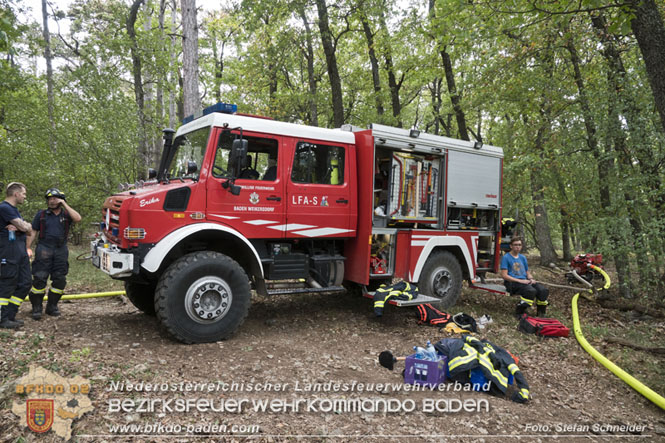 20220820 Alarmstufe 3 bei Waldbrand am Harzberg   Foto: Stefan Schneider BFKDO BADEN