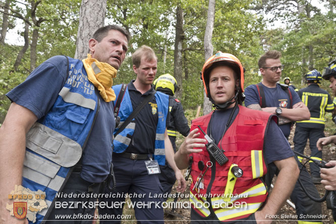 20220820 Alarmstufe 3 bei Waldbrand am Harzberg   Foto: Stefan Schneider BFKDO BADEN